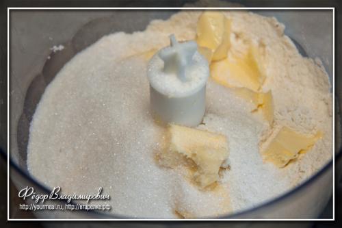 Банановое печенье. Банановое песочное печенье.