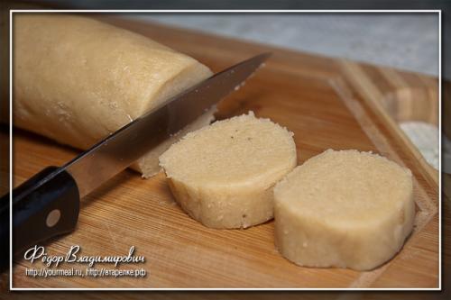 Банановое печенье. Банановое песочное печенье.