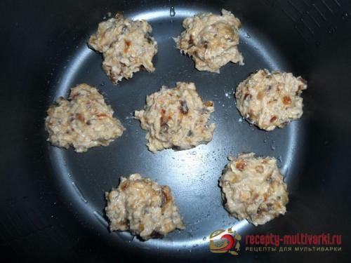 Овсяное печенье без масла и сахара для спортсменов