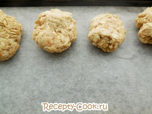 Овсяное печенье с яблоками рецепт диетический. Овсяное печенье с яблоком