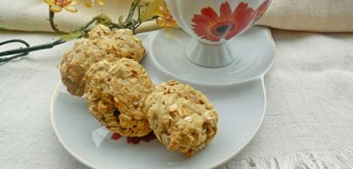 Овсяное печенье с яблоками рецепт диетический. Овсяное печенье с яблоком