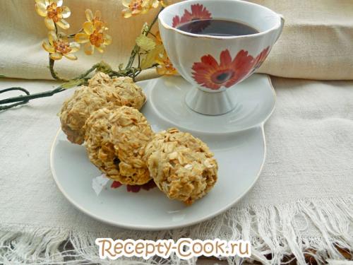 Овсяное печенье с яблоками рецепт диетический. Овсяное печенье с яблоком