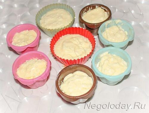 Диетический кекс с творогом и бананом. Очаровательные творожные маффины – подробный рецепт с красивыми фото : )