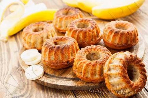 Диетический кекс с творогом и бананом. Очаровательные творожные маффины – подробный рецепт с красивыми фото : )