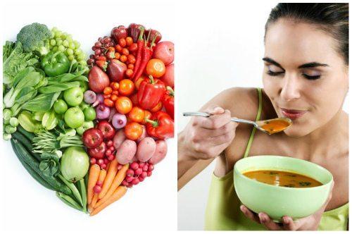 Комбинированная диета на супчике. Диета на супах- быстрое снижение веса