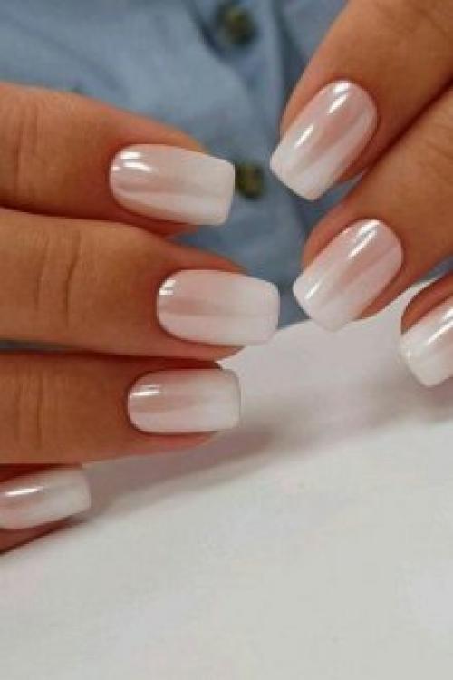 Маникюр с жемчужной. Разновидность жемчужного маникюра