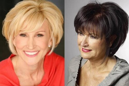 Короткая стрижка для пожилых женщин. Выбор модной прически для пожилой женщины – фото причесок 09