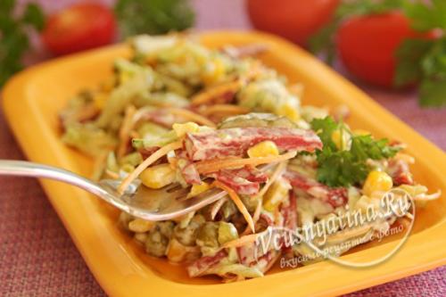 Салат который не надо варить все порезал и готово. Салат, который не нужно варить, — все порезал и готово