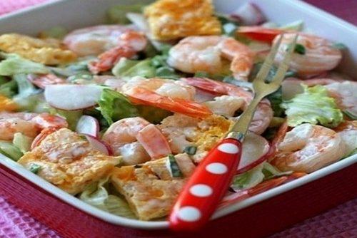 Салат из шампиньонов и омлета. Салат с омлетом — самые вкусные блюда