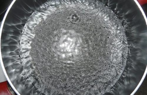 Как проверить протеин. Проверка кипятком