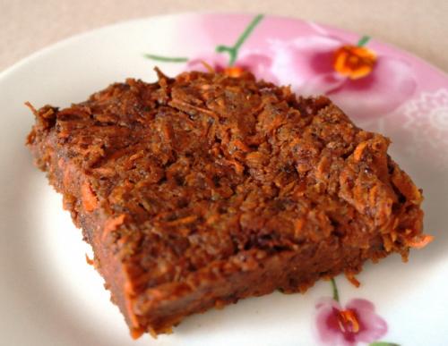 Сладкий морковный фитнес-пирог