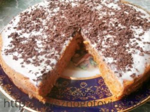 Низкокалорийный морковный пирог. Низкокалорийный торт