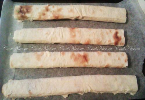 Диетические рулеты из лаваша с творогом. Рулет из творога в лаваше пошаговый рецепт