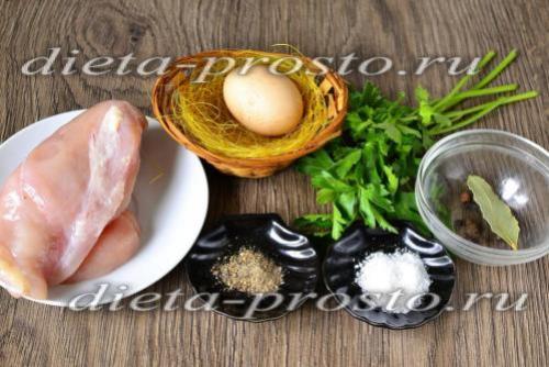 Диетические куриные тефтели