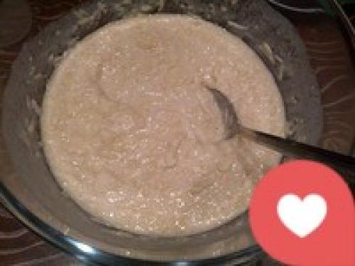 Яблочные оладьи с рисовой мукой. Оладьи из рисовой муки с яблоком