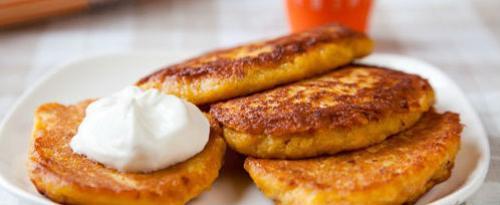 Капустные оладьи