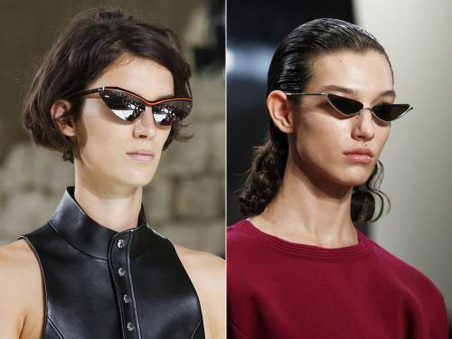 Солнцезащитные очки для треугольного лица. Модные треугольные очки