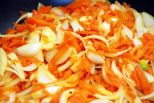 Специи к тушеной моркови. Ингредиенты (на 2 порции)