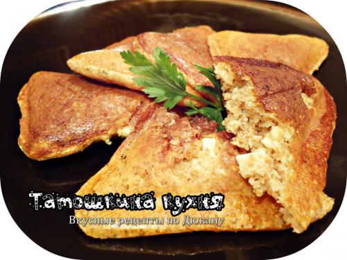 Экспресс-пирожки из сэндвичницы по Дюкану