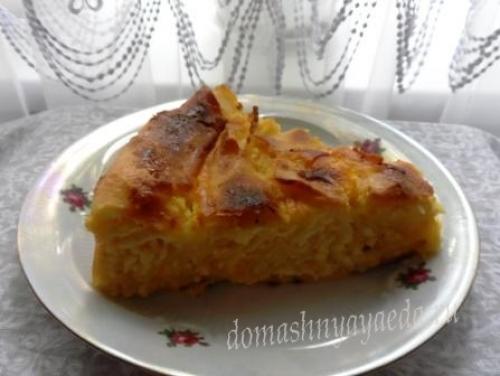 "Улитка" из лаваша с творогом