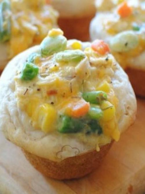 Куриные маффины с овощами. Чем маффины отличаются от кексов