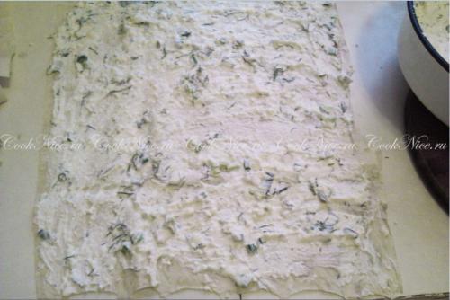 Диетические рулеты из лаваша с творогом. Рулет из творога в лаваше пошаговый рецепт