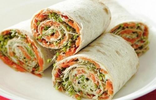 Рулеты из лаваша для худеющих. Диетические рулеты из лаваша — 5 вкуснейших вариантов