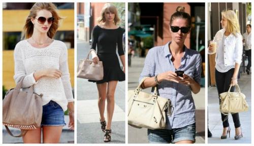 Серая сумка и черная обувь. С чем должна сочетаться сумка? Женские секреты