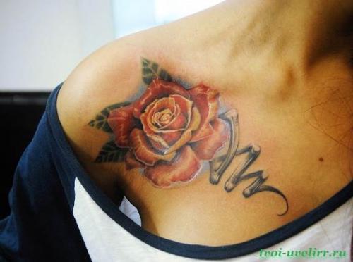 Тату на ключице и их значение. Тату на ключице. Значение тату на ключице. Эскизы и фото тату на ключице 01