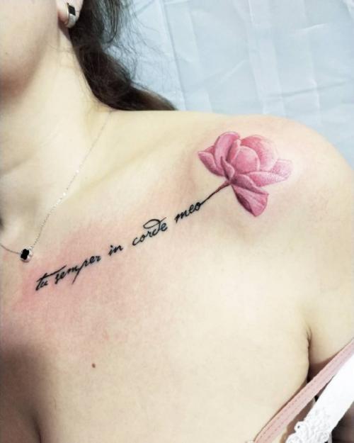 Тату на ключицах. Тату на ключице – значение