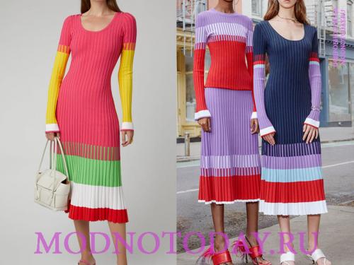 Платье лапша 2020. Платье лапша из трикотажной ткани