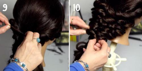 Как сделать прическу самой себе на длинные волосы. Укладка длинных волос в домашних условиях для праздника