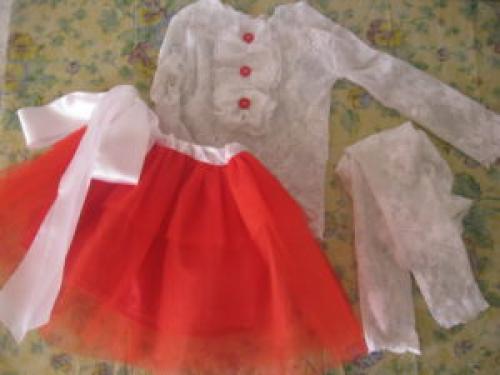 Костюм лисички из фатина. Костюм лисички для девочки своими руками