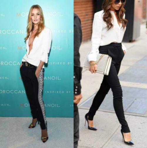 Какую обувь носить с узкими брюками. Как носить узкие и широкие штаны