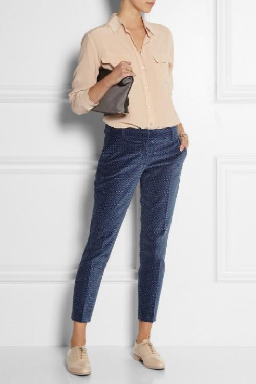 С какой обувью носить укороченные брюки. Под какую обувь носить укороченные брюки