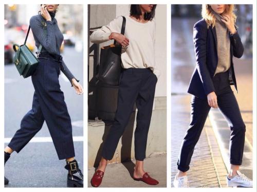 С чем носить укороченные белые брюки. Образы