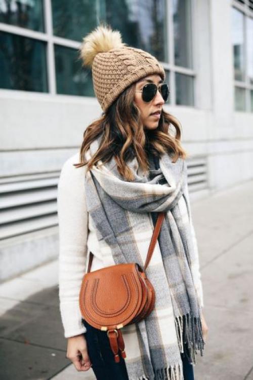 Как подобрать шарф к шапке. Подбираем цвет шапки и шарфа