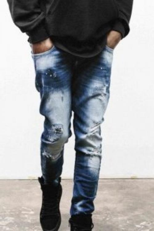 Обувь под рваные джинсы мужские. Обувь под мужские джинсы, учитывая фасон