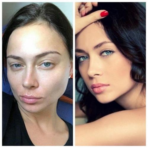 Звезды без макияжа страшные. 10 российских звезд, которые совсем другие без макияжа 17