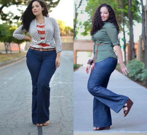 Джинсы которые стройнят фигуру. Какие джинсы стройнят полненьких: 6 главных хитростей