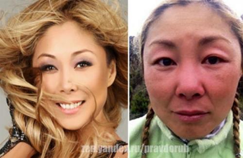 Звезды без макияжа страшные. 10 российских звезд, которые совсем другие без макияжа