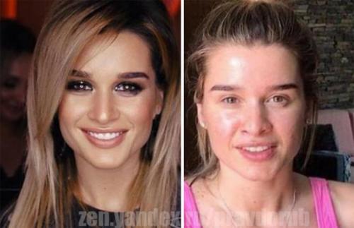 Звезды без макияжа страшные. 10 российских звезд, которые совсем другие без макияжа