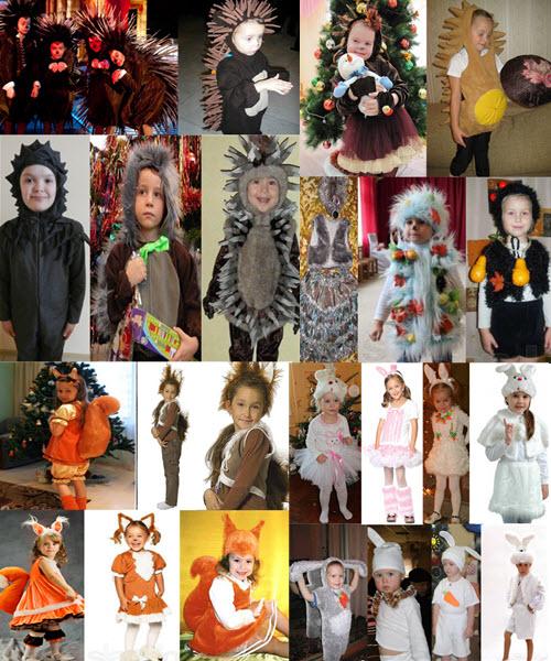 Хвост белки выкройка. Как сделать своими руками костюмы: ежика, белочки, зайчика для мальчика и девочки? (фото)