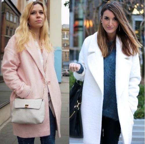 Пальто кокон и его фото