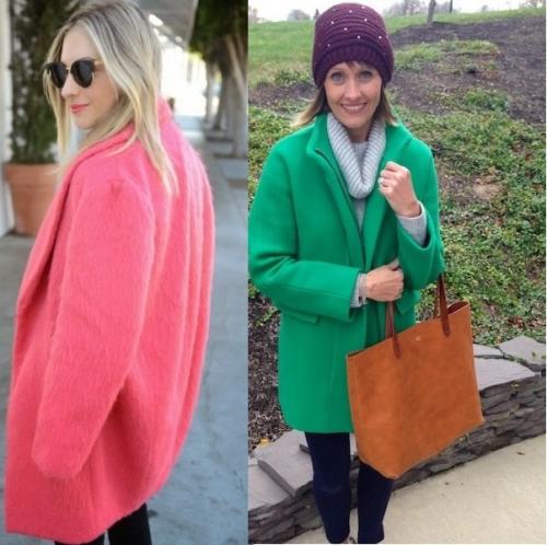 Пальто кокон и его фото