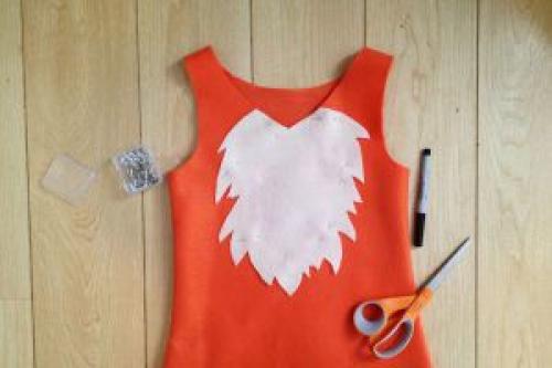 Костюм лисы для девочки своими руками выкройка. Карнавальный костюм лисички 03