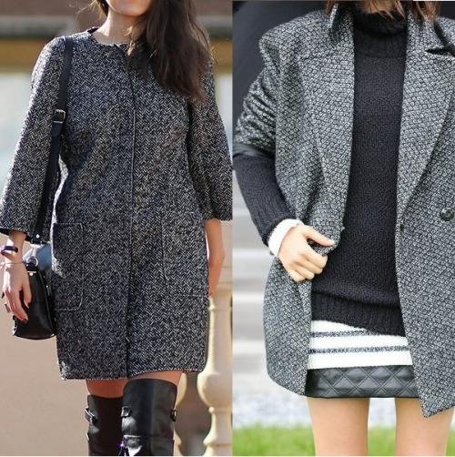 Пальто кокон и его фото