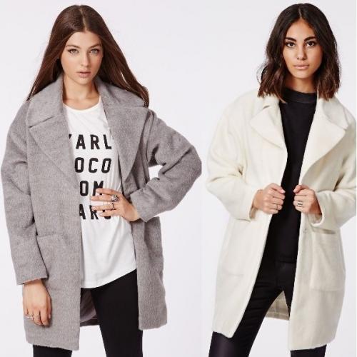 Пальто кокон и его фото