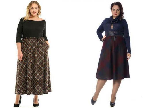 С чем носить юбку трапецию до колена. Особенности и материалы юбок трапеций, с чем носить и модные образы