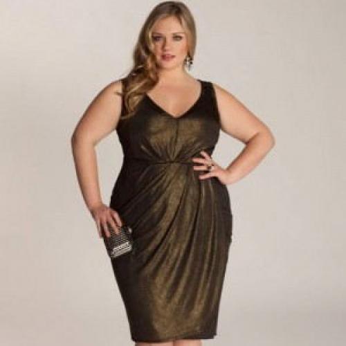 Модный лук для полных женщин. Романтическое свидание